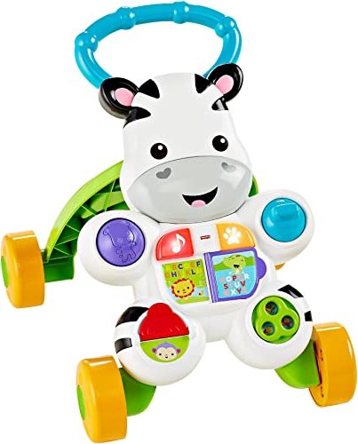 Mattel Fisher-Price Lern with mir zebra Baby Walkers (DLD94)