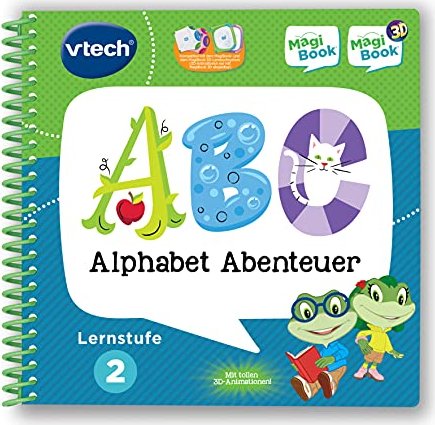 VTech Magibook Lernstufe 2 - Alphabet Abenteuer (80-480604)