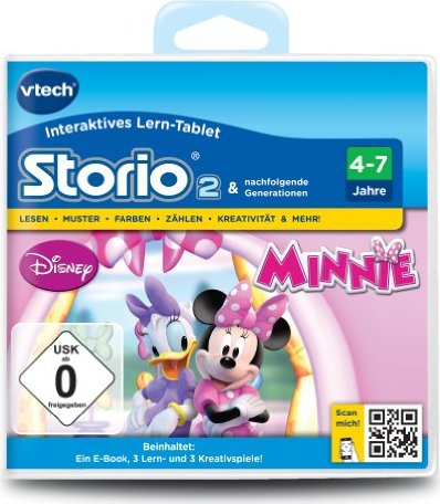 VTech Storio 2 Game Minnie's Bow-Tique (80-231704)