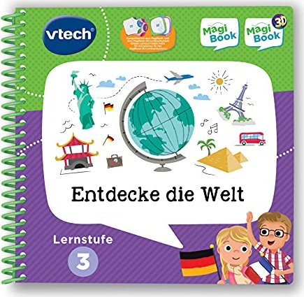 VTech Magibook Lernstufe 3 - Entdecke die Welt (80-481504)