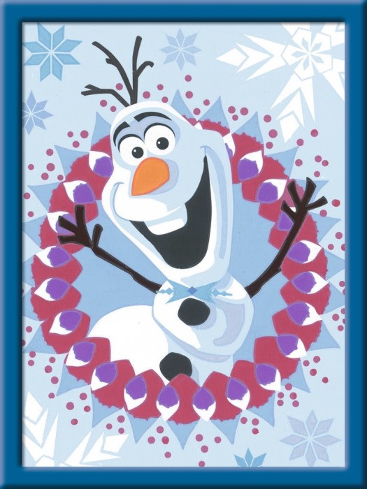Ravensburger Painting By Numbers Olaf (27842)