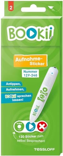 Tessloff BOOKii Aufnahmesticker Paket 2 (290323)