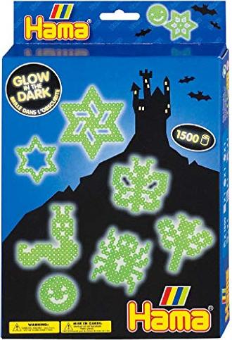 Hama beads hanging box glow in the dark 1500 pieces (3414)