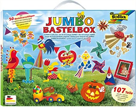 Folia Jumbo Bastelbox 107-piece. (50915/1)