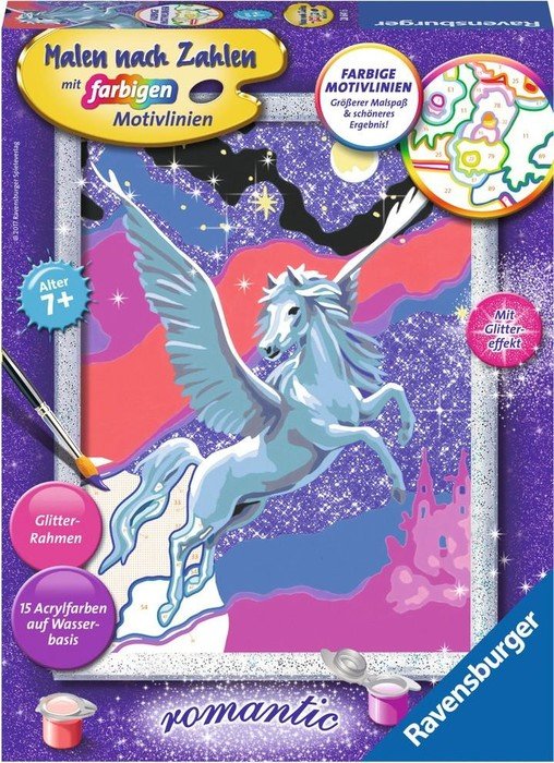 Ravensburger Painting By Numbers Stolzer Pegasus (28641)