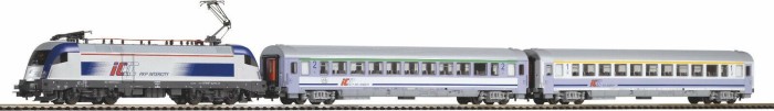 Piko - track H0 starter set - SmartControl light set electric locomotive Taurus PKP IC (59024)