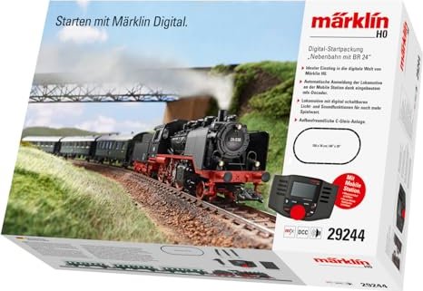 Märklin - Gauge H0 Digital-Starter Set - Branch Line with a Class 24 (29244)