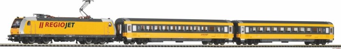Piko - track H0 starter set - SmartControl light set electric locomotive BR 386 Regiojet (59021)