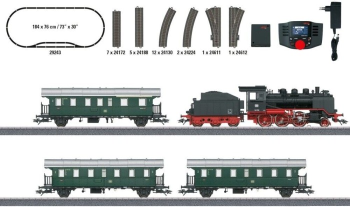 Märklin - Gauge H0 Digital-Starter Set - Branch Line with a Class 24 (29243)