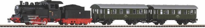 Piko - track H0 starter set - starter set Güterzug SZD steam locomotive (97923)