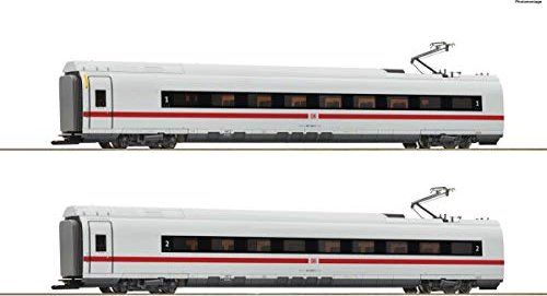 Roco - Gauge H0 - 2 piece set intermediate coaches class 407 (Set 1) DB AG (72096)