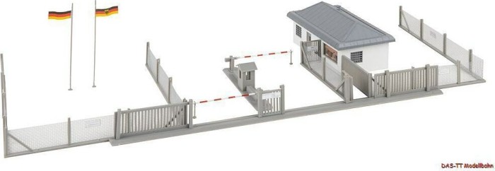 Faller Sentry building with barrier (144102)