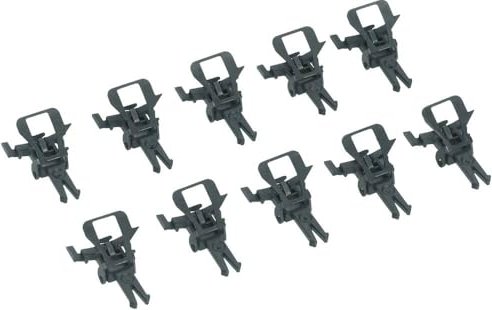 Märklin - Gauge H0 Accessories - Close Coupler Heads for Standard Coupler Pockets, 10 Pieces (72010)