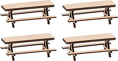 Faller 4 Picnic benches (180304)