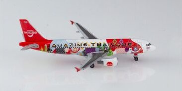 Herpa Thai Air Asia Airbus A320 Amazing Thailand (532686)