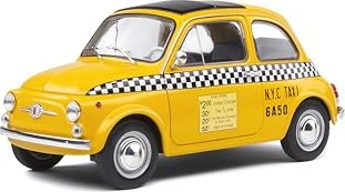 Schuco Solido Fiat 500 TAXI NYC yellow (421189700)