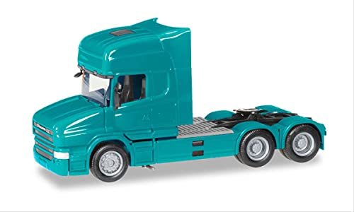 Herpa Scania Hauber Topline Zugmaschine turquoise blue (151726-008)