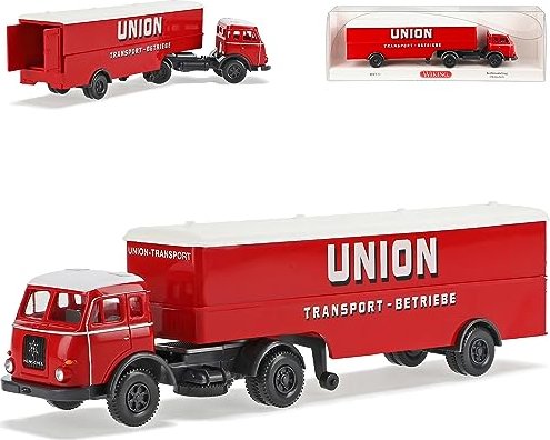 Wiking Box semi-trailer Henschel Union Transport (051323)