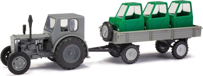 Busch tractor Pionier + trailer/Fahrerhäuser (210006430)