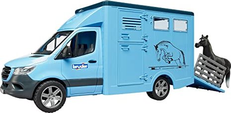 Bruder Professional Series MB Sprinter Animal Transporter 1 horse (02674)
