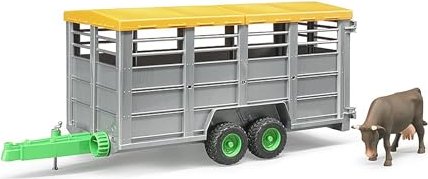Bruder Professional Series Livestock trailer with 1 cow (02227)