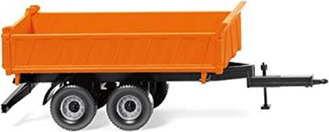 Wiking Classic Edition Three-way tipper trailer municipal orange (067804)
