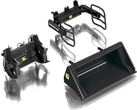 Wiking Die-Cast Front loader attachments Set A black (077385)