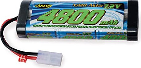 Carson 7.2V/4800mAh NiMH Race Battery TAM (500608228)