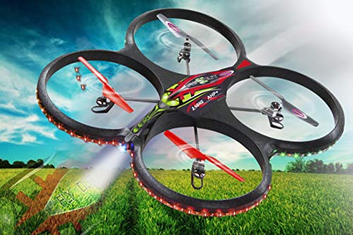 Jamara Flyscout AHP Quadrocopter Kompass/LED/Kamera (038560)