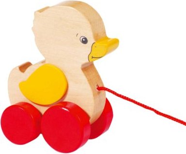 Goki Pull-Along Animal duck Ellah (54993)