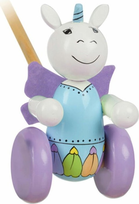 Nici Orange Tree Toys - Push Along Unicorn (46002)