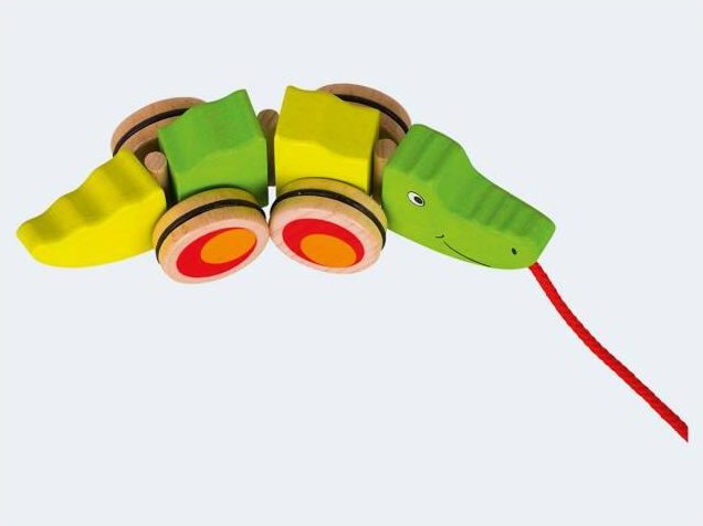 Goki Pull-Along crocodile (54903)