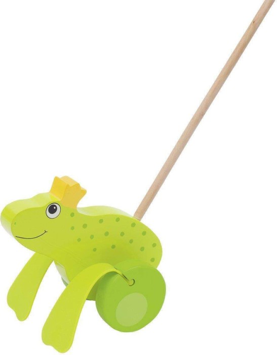 Goki Push Along animal Frog king (54938)
