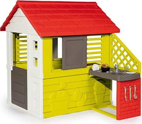 Smoby Nature Playhouse + Kitchen (810713)