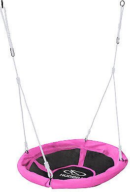 Hudora nest swing 110 pink/black (72148)