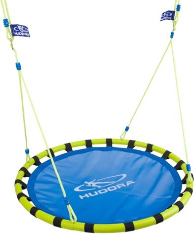 Hudora Alu nest swing 120 blue/yellow (72157)