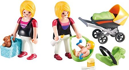 playmobil City Life - pregnant and Mama with Baby (6447)