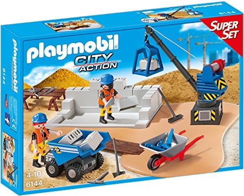 playmobil City Action - Construction Site Super Set (6144)