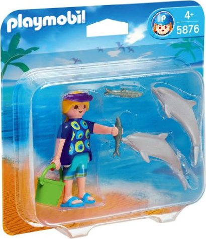 playmobil City Life - Duo Pack Dolphin Trainer with Dolphins (5876)