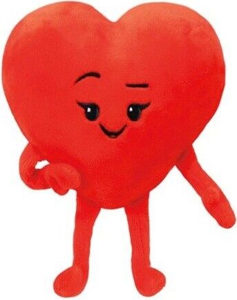 TY Emojis heart 15cm (42299)