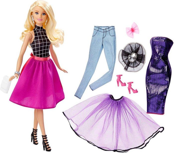 Mattel Barbie doll and Modeset Kombinieren (DJW58)