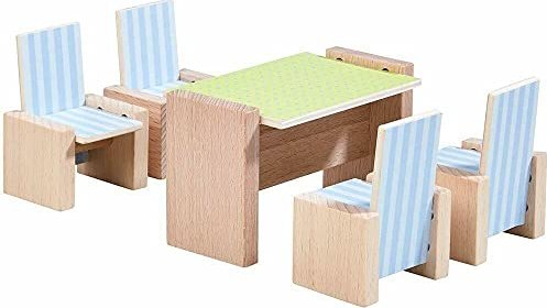HABA Little Friends - Dollhouse Furniture Dining Room (303839)