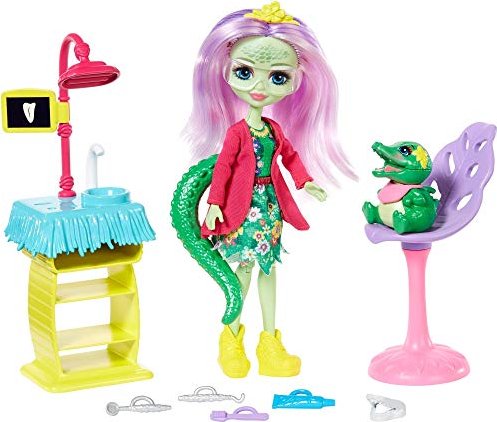 Mattel Enchantimals Andie Alligator & Marshy (GFN55)