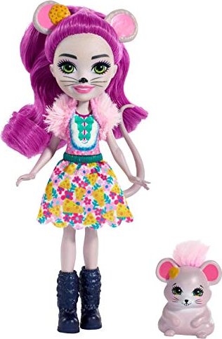 Mattel Enchantimals Mayla Mouse & Fondue (FXM76)