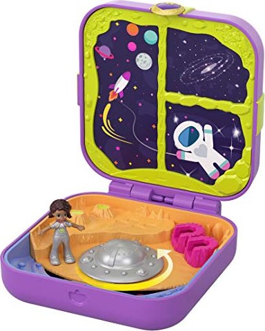 Mattel Polly Pocket Verborgene Schätze space-adventure (GDL84)