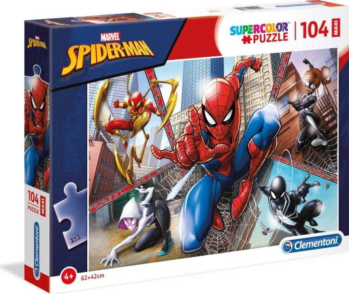 Clementoni Supercolor Marvel Spider-Man, 104-piece. (23734)