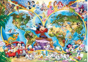 Ravensburger Puzzle Disney World Map (15785)
