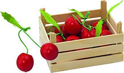 Goki Cherries in fruit crate (51671)