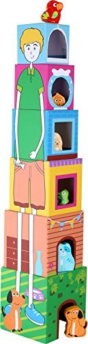 Legler Small Foot Stacking Cubes Pets (10044)