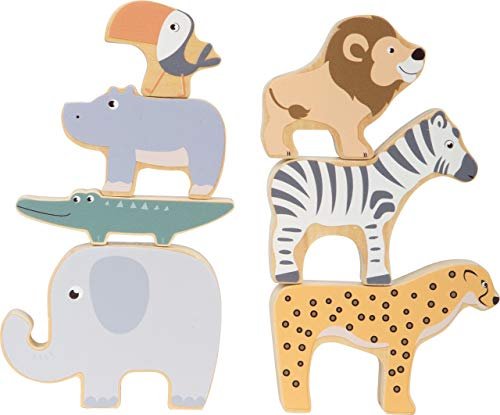 Legler Small Foot Stacking Animals Safari (11704)